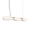 Lampa wisząca CHAIN 91 LED beżowa nowoczesna nad wyspę