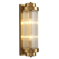 Kinkiet ścienny STELO M złoty 40 cm glamour do salonu i sypialni Step into Design