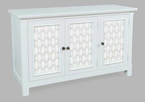 Komoda lacet 3 drzwi, biała