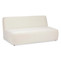 Sofa modułowa 2 osobowa Kiona biała boucle skandynawska do salonu Atmosphera