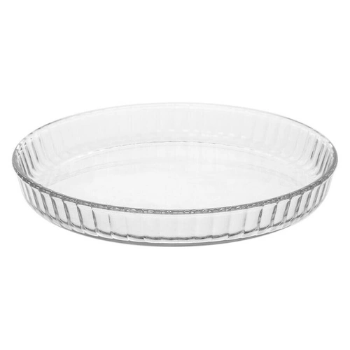 Szklana forma z przykrywką do tarty 27cm