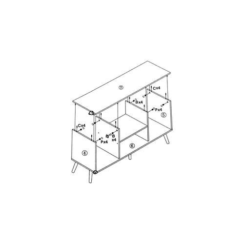 Szafka RTV Bali outlet