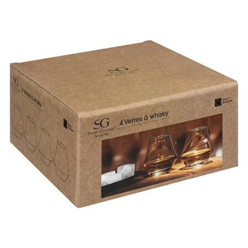 Zestaw 4 szklanek Arome 290 ml do napojów transparentnych 5five simply smart