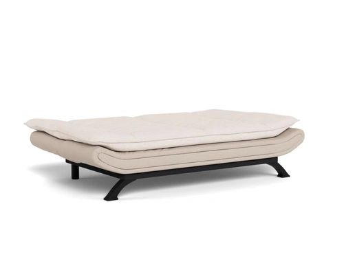 Faith sofa rozkładana 2-osobowa beżowa welurowa do salonu Actona