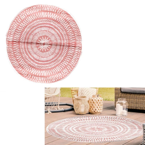 Dywan Melman czerwono biały