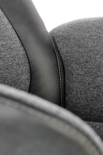 Fotel biurowy ergonomiczny Ragen szary obrotowy do biurka z regulacją oparcia Intesi