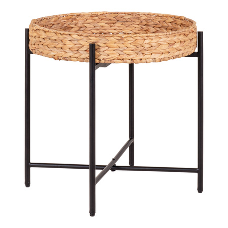 Stolik pomocniczy Naro 50cm naturalny  hiacynt
