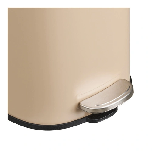 Kosz na śmieci Lodi beżowy 3l kuchenny biurowy z wyjmowanym wkładem