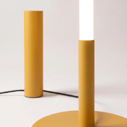 TRANG lampa stojąca do salonu nowoczesna LED żółta 3000K