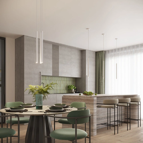 Lampa sufitowa ARCHE 2P biała nowoczesna do salonu i kuchni marki Sollux Lighting