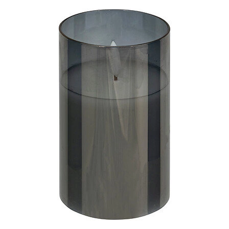 Zestaw 3 świec LED Sena dymione