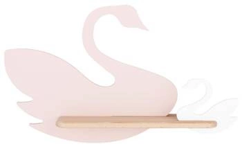 Kinkiet Swan lampa ścienny 5W LED 4000K iq kids różowy+biały