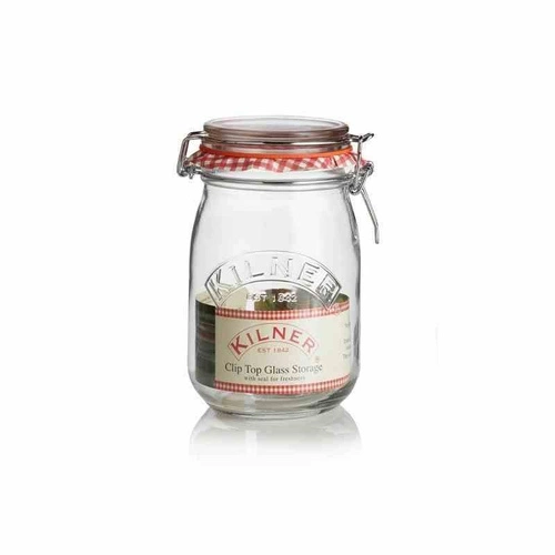 Słoik 1l, Round Clip Top Jar KILNER