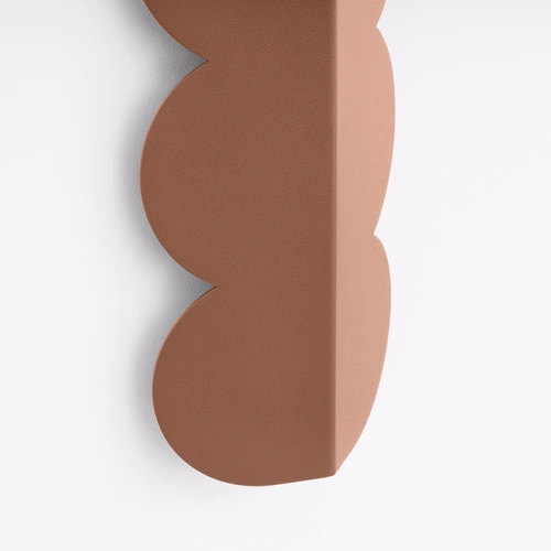 Kinkiet ścienny BISCUIT mocca nowoczesny do salonu i sypialni