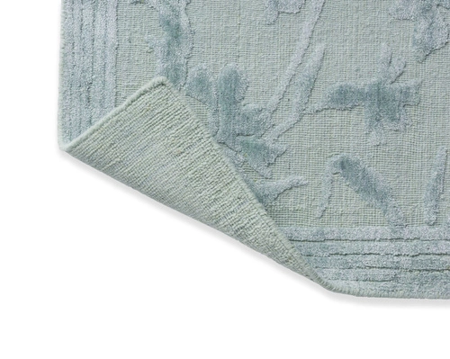 Dywan do salonu Rye Sage 200x280 klasyczny ręcznie tkany kwiatowy łatwy w czyszczeniu Laura Ashley