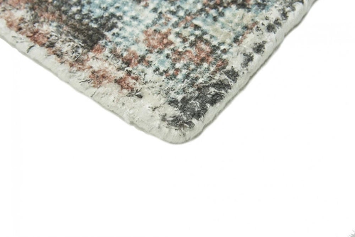 Dywan nowoczesny z wiskozy do salonu Sintra Teal Peach 200x300cm Carpet Decor