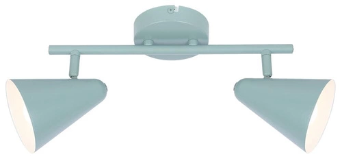 Lampa sufitowa regulowana Amor szara metalowa 2-punktowa do salonu i kuchni CANDELLUX