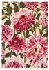 Dywan do salonu wełniany Dahlia Fuchsia Palm 200x280cm nowoczesny kwiatowy łatwy w czyszczeniu