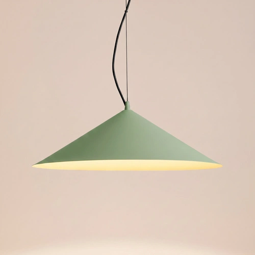 Lampa wisząca FINT LED szałwiowa regulowana do salonu 50 cm