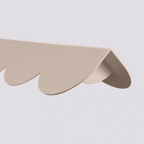 Lampa wisząca BISCUIT taupe LED 3000K nad stół do salonu i kuchni