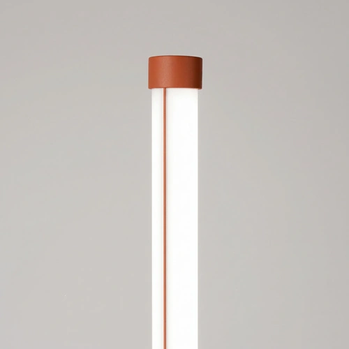 Lampa stojąca do salonu TRANG nowoczesna LED terrakota 150 cm