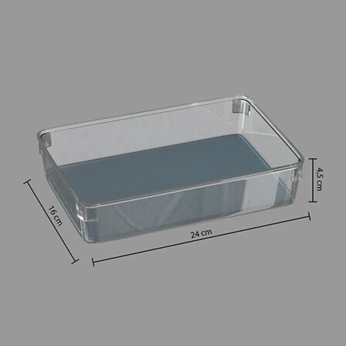 Organizer do szuflady 23,2x16x4,5 cm      szary