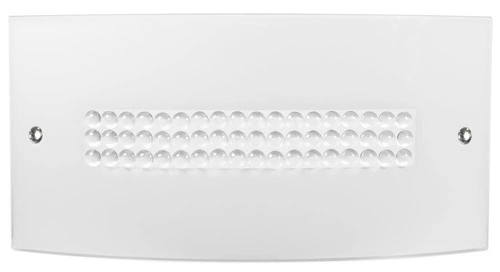 Plafon sufitowy Fuzo biały kwadratowy szklany z kryształkami do przedpokoju 40 cm CANDELLUX