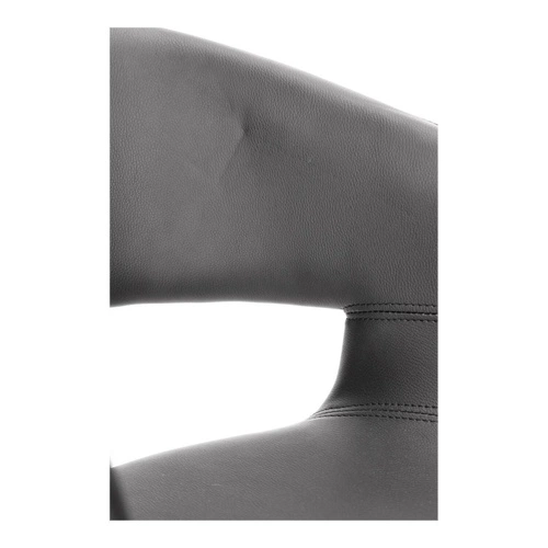 Krzesło Supernova czarne eko skóra        outleT