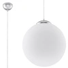 Lampa wisząca kula UGO 30 chrom nowoczesna szklana do salonu kuchni jadalni 
