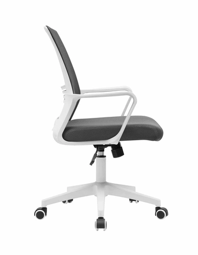Fotel biurowy Nuvia szary ergonomiczny obrotowy do biurka Intesi