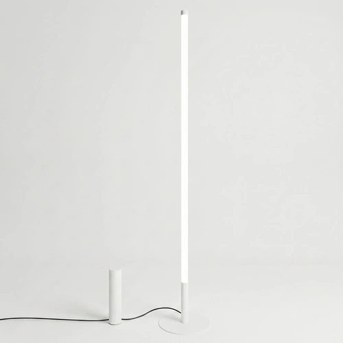 TRANG biała lampa stojąca LED do salonu nowoczesna 4000K