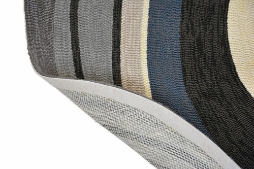 Dywan zewnętrzny Aura szary 160x230 nowoczesny do tarasu i ogrodu łatwy w czyszczeniu