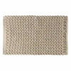 Dywanik łazienkowy 5five simply smart beżowy pleciony bawełniany 50x75 cm przyjemny w dotyku