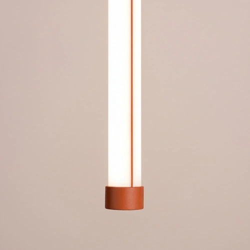 Lampa wisząca TRANG 100 LED nowoczesna terrakota nad wyspę