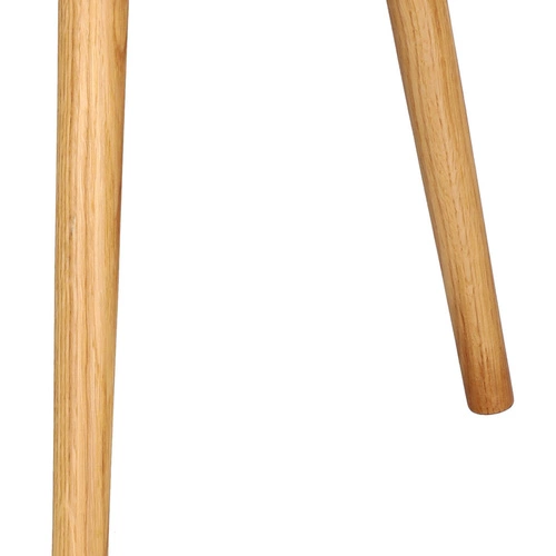 Krzesło tapicerowane Emilia szare z podłokietnikami do jadalni i salonu skandynawskie Actona