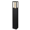 Lampa ogrodowa stojąca Crocus lampa  ogrodowa słupek 12x80cm czarny 2x6W LED IP65