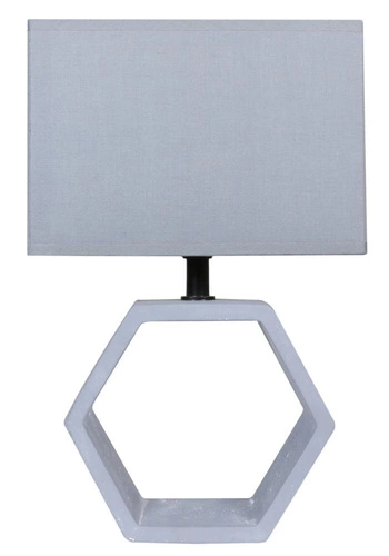 Lampa stołowa Vidal lampka ceramiczna  1x40W E27 grafitowy