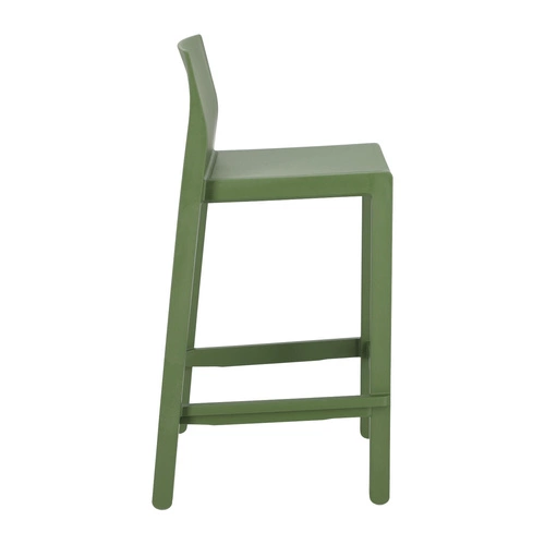 Hoker Kate nowoczesny antracytowy 75 cm z oparciem do kuchni i ogrodu SCAB Design