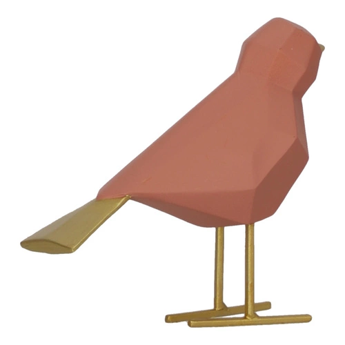 Figurka Origami Bird różowa