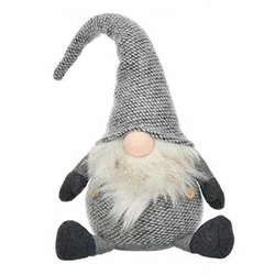 Skrzat szary w kratkę siedzący 46cm     