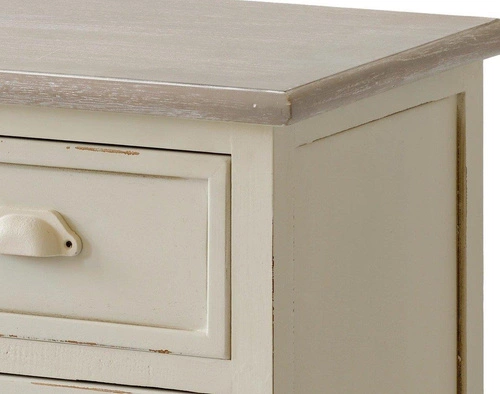 Komoda Store 5 szuflad kremowa