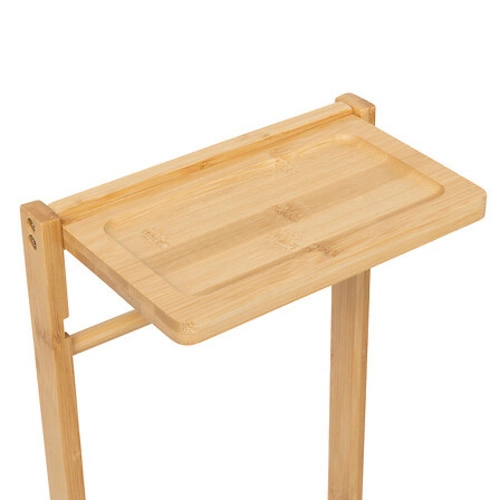 5five simply smart stojak na papier toaletowy bambusowy do łazienki styl boho skandynawski