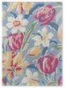 Dywan wełniany klasyczny Tulips China Blue 200x280cm do salonu ręcznie tkany łatwoczyszczący