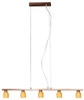 Lampa wisząca Dakota 5x40W G9 miedź