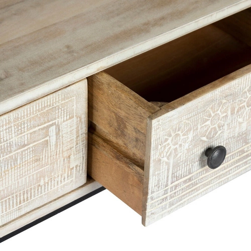 Zestaw mebli do salonu Ajay beżowy