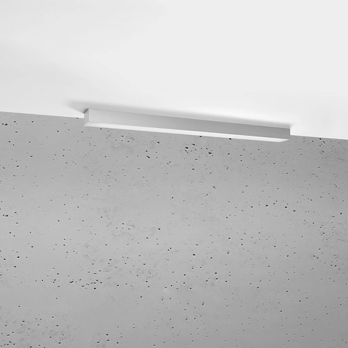 Plafon sufitowy LED Pinne 90 szary nowoczesny do salonu, kuchni lub przedpokoju