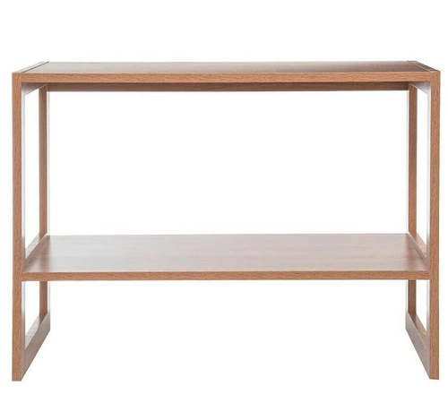 Półka stojąca na książki bambusowa M 5five Simply Smart nowoczesna do salonu i sypialni