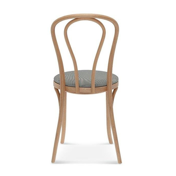 Krzesło drewniane Fameg A-18 do jadalni i kuchni personalizowane tapicerowane retro