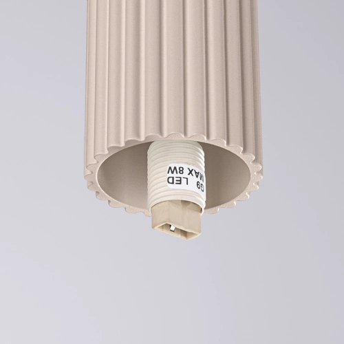 Plafon sufitowy HALO taupe okrągły beżowy IP44 nowoczesny do łazienki i salonu SOLLUX