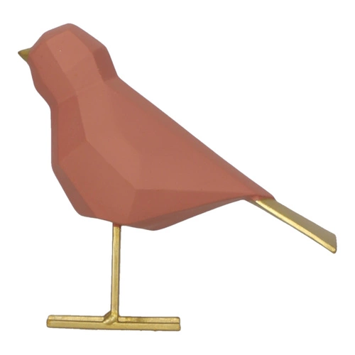 Figurka Origami Bird różowa
